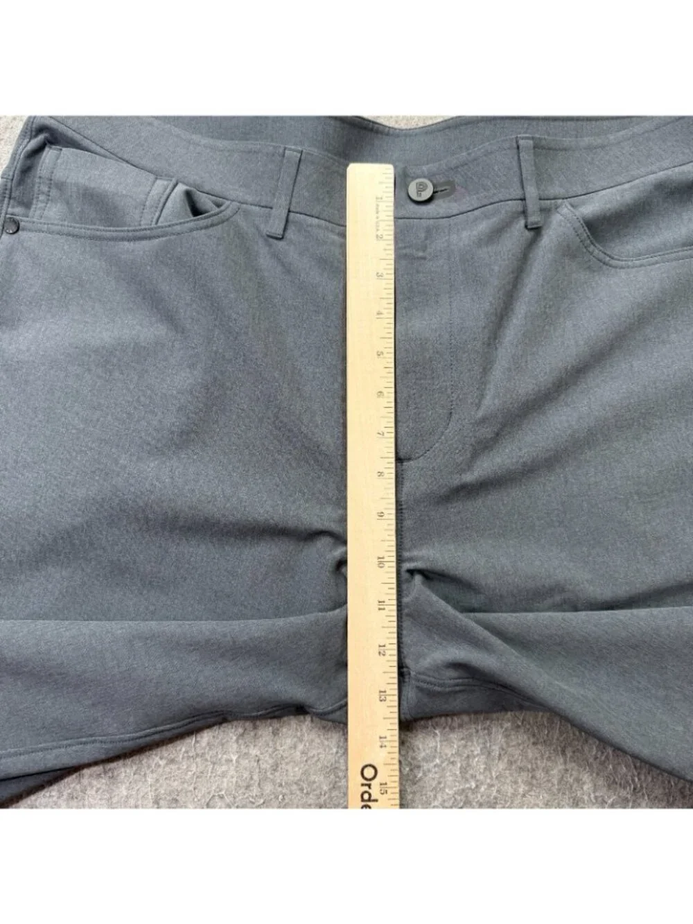 Public Rec 5-Pocket Pants Men 40 x 34* Gray Blue Straight Performance Dealmaker